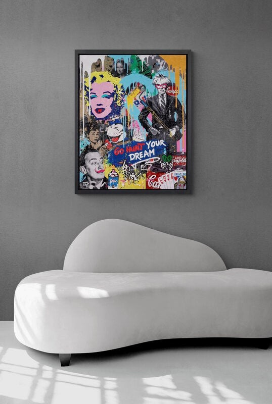 Go Hunt Your Dreams - Warhol