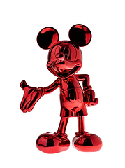 Mickey Welcome Chromed Red