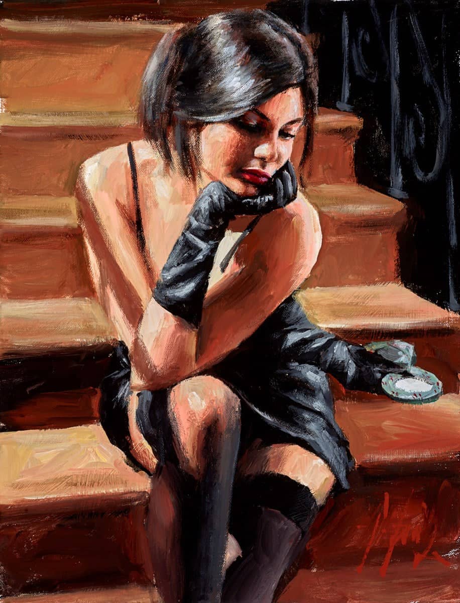 Saba On The Stairs (Gloves)