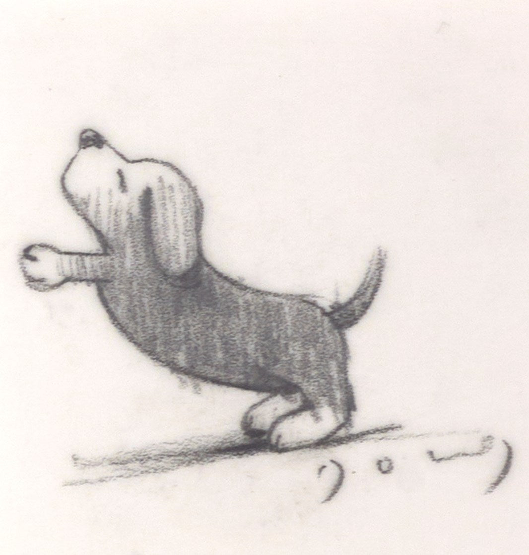 Friends In Need , Dog II (Sketch)