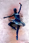 Ballerina Rose (silver)