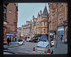 Cockburn Street, Edinburgh (Framed)