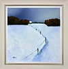 Snow Bound Cottage (Framed)
