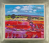 Houses and Farmland, Dumfriesshire (Framed)