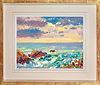 Cadgwith Cove Last Light (Framed)