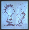 Hang on Snoopy Snoopy Hang on (Framed)