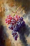 Racimo de Uvas Rojas