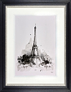 Eiffel Tower (Sketch) (Framed)