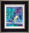 Back in the studio (Framed)