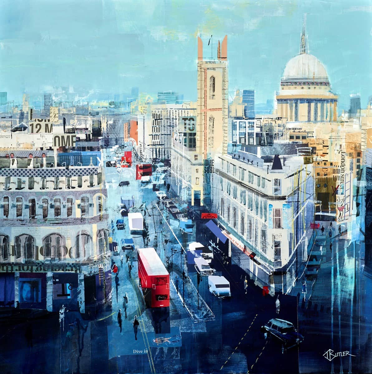 Queen Victoria Street Buses