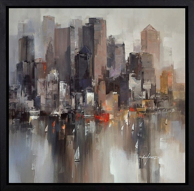 Manhattan Reflections II (Framed)