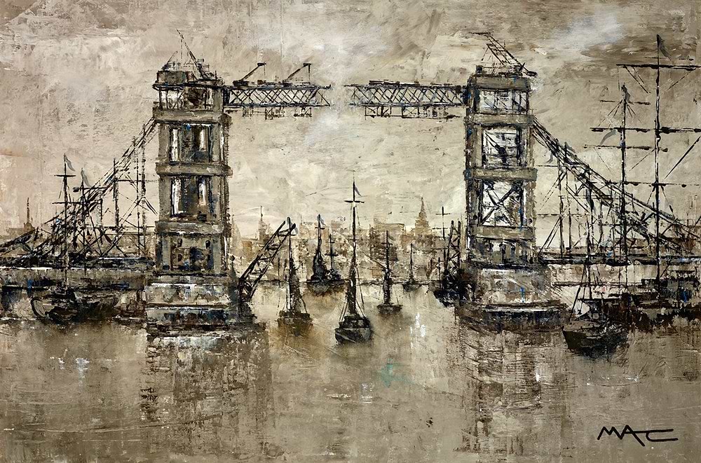Building Tower Bridge 1886, London