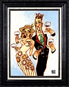 We Love to Drink (Framed)