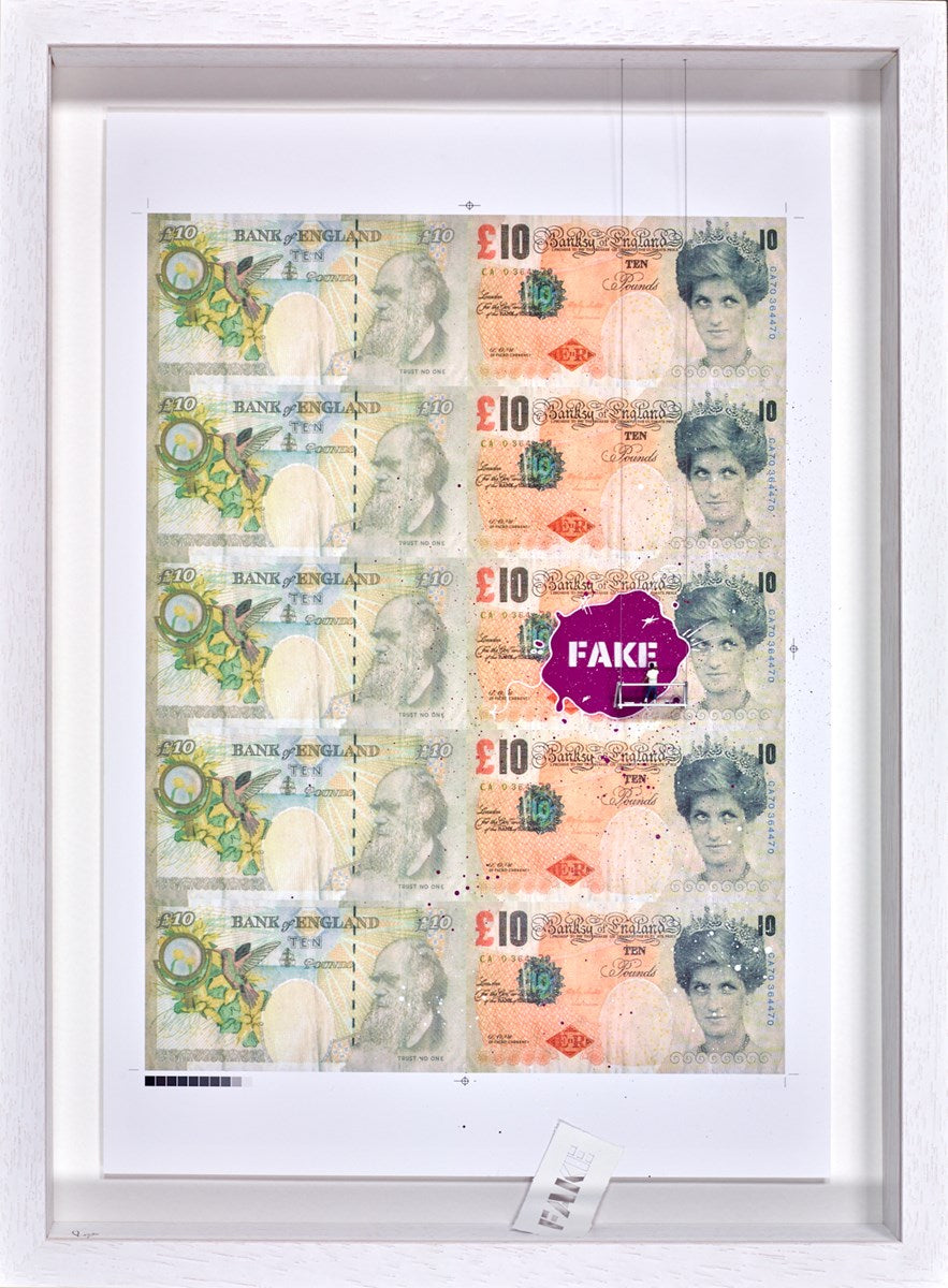 Di-Fake Tenner Sheet, NPW