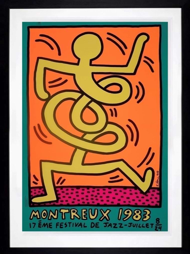 Poster For Montreux Jazz Festival 1983 (Yellow)