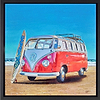 1967 VW Camper Van (Framed)