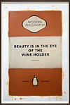 Beauty is in the Eye of the Wine Holder (Framed)