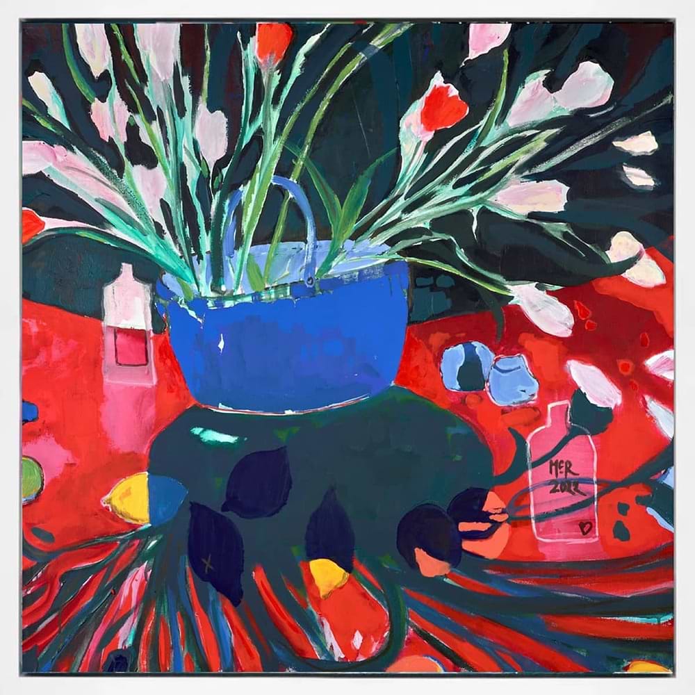 Three Red Tulips | Michael Rumsby – Clarendon Fine Art