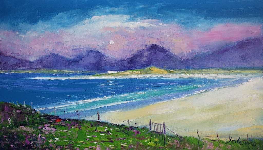 Gate To Luskentyre Beach Isle Of Harris