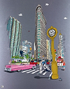 Flatiron With Pink Cadillac