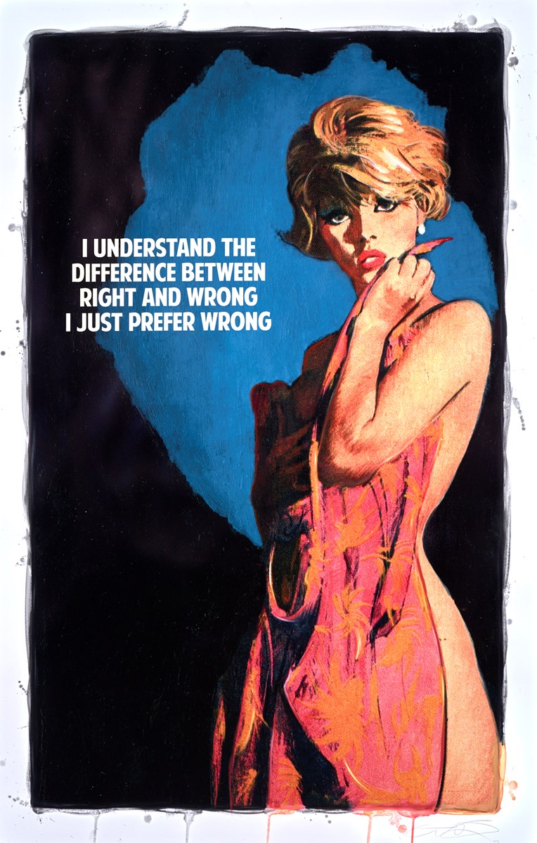 Right And Wrong (Light Blue)
