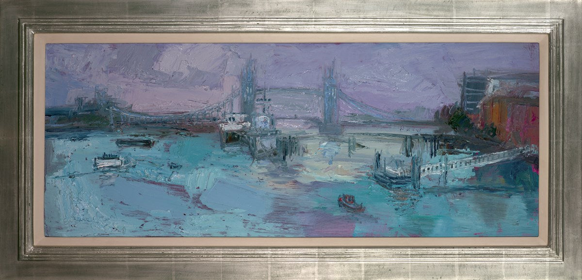 Tower Bridge With HMS Belfast