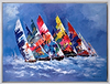 Sail Home VI (Framed)