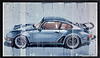 Porsche 911 (Framed)