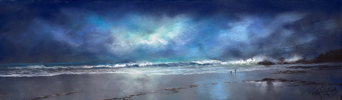 Watching The Stormy Sea