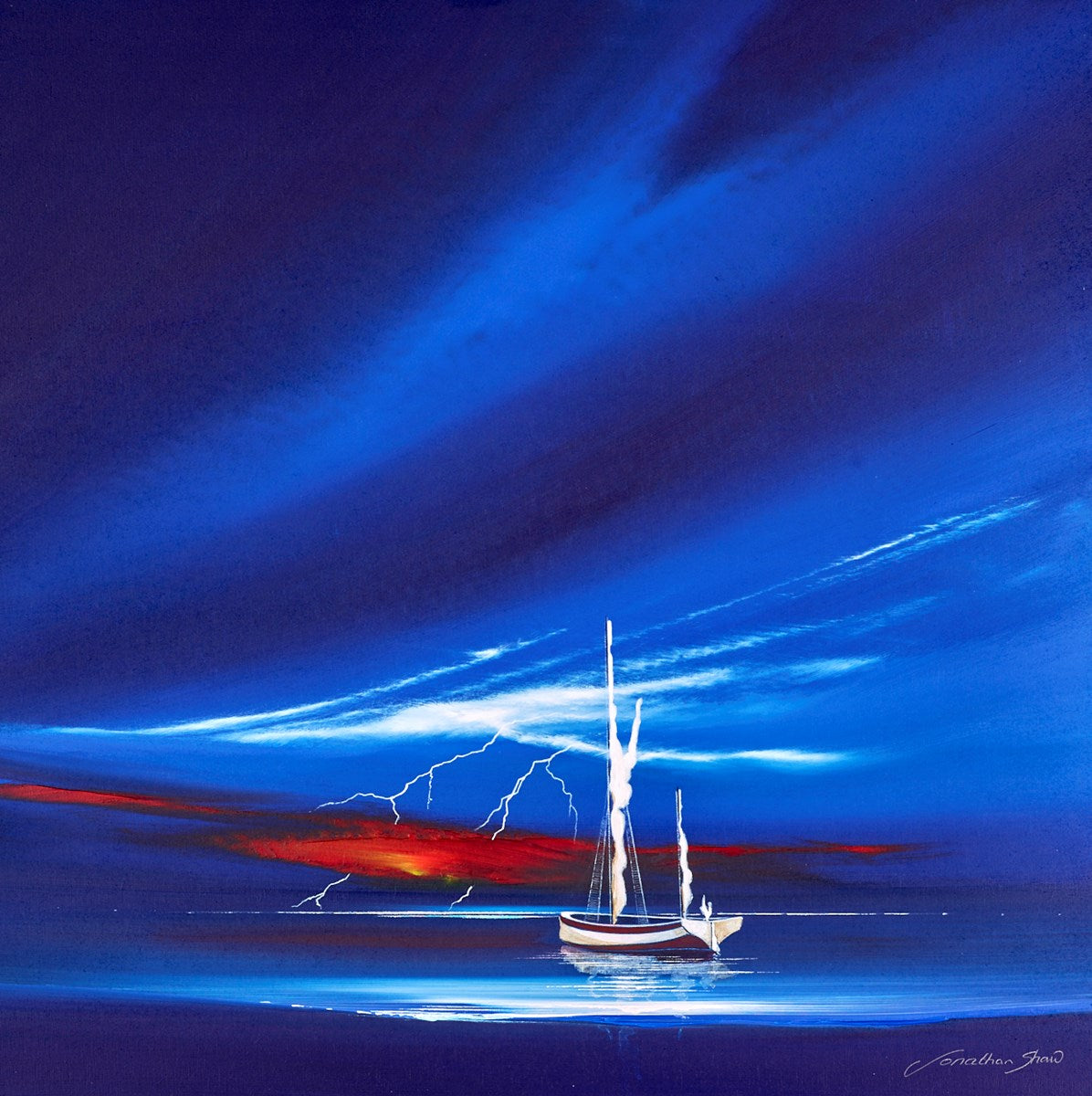 Lightning Fusion And Boat
