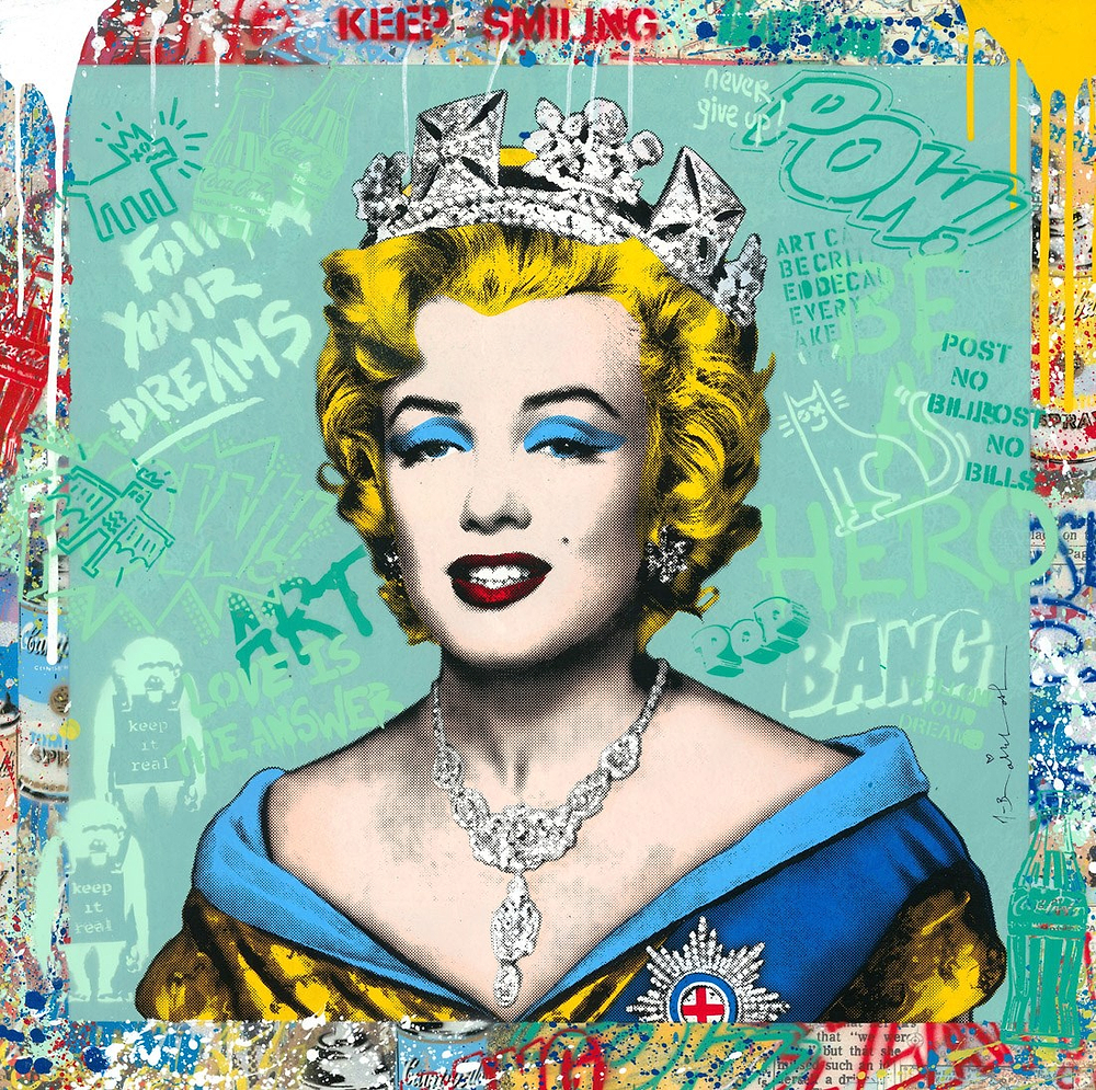 Queen Marilyn - Blue