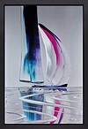 Silvery Seas II (Framed)