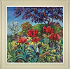 Ruby Heads and Runners (Framed)