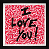 I Love You! I (Framed)