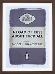 A Load of Fuss About Fuck All (Purple) (Framed)