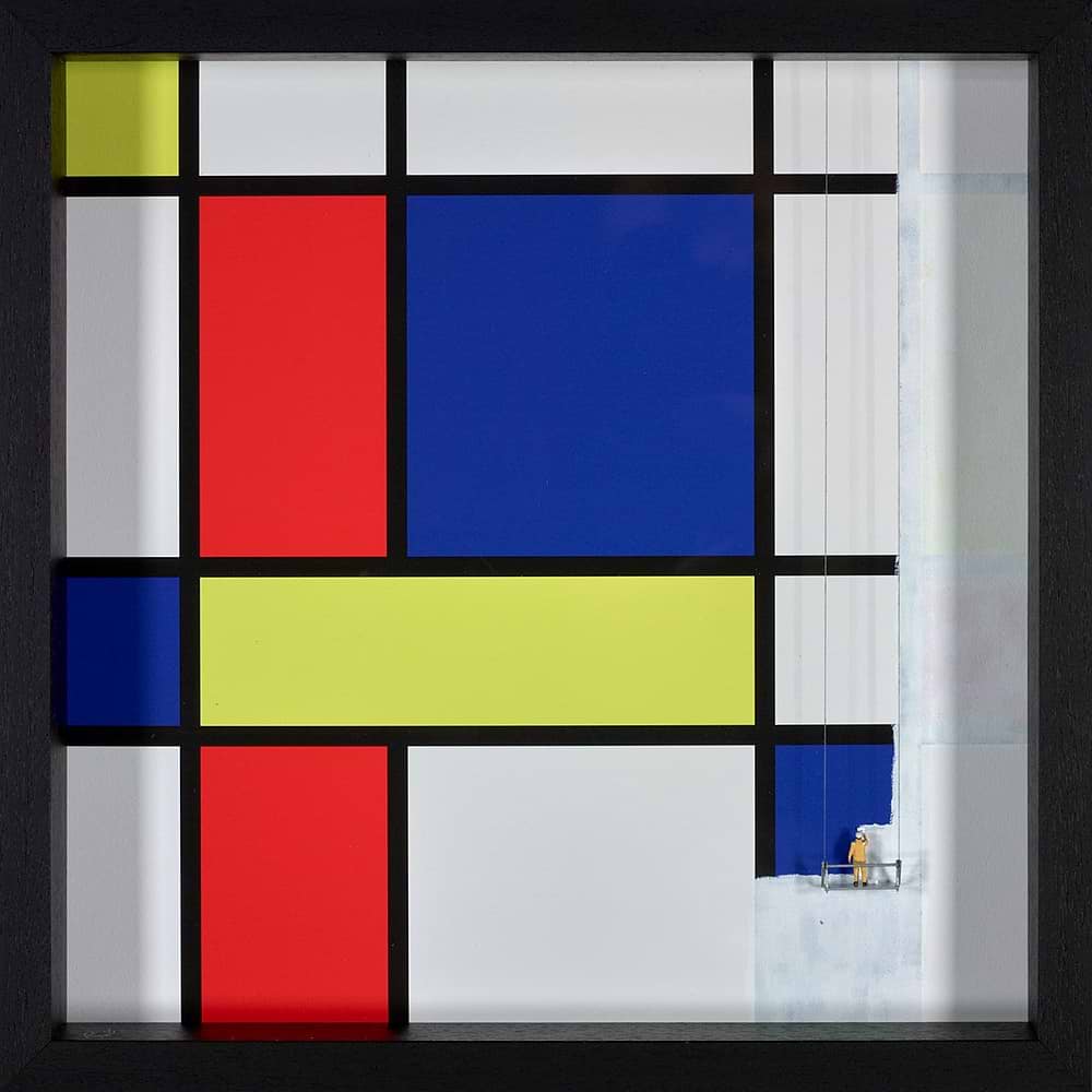 Scrubbed Out - Mondrian Aesthetic