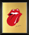 Rolling Stones Logo (Framed)