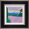Dusk At Massignan (Framed)