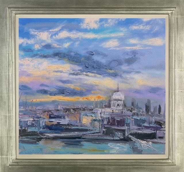 St Pauls From The Tate, Evening