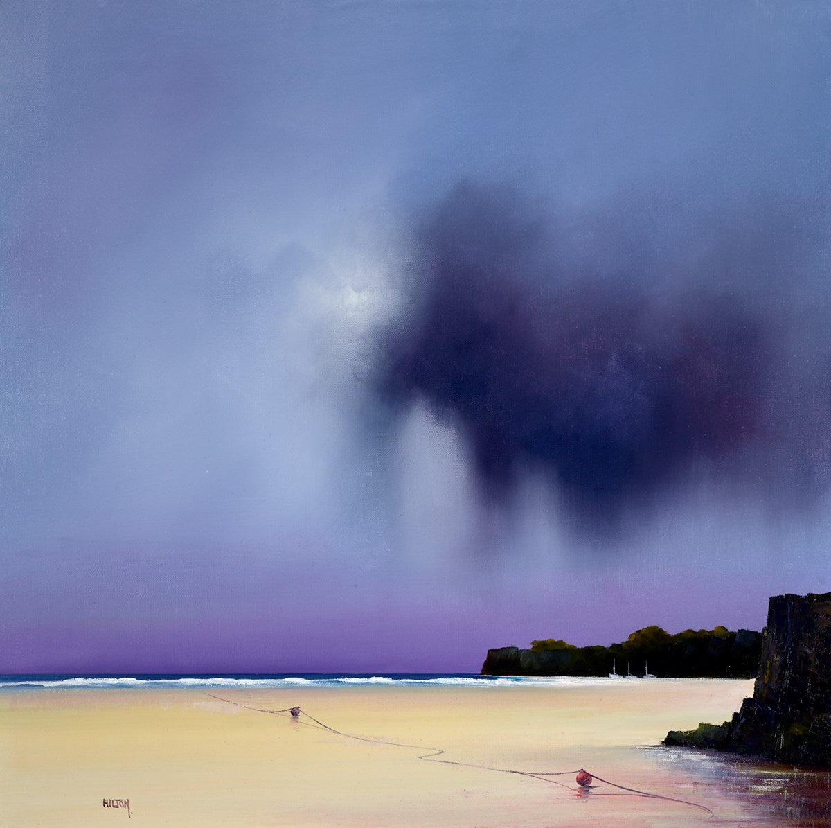 Tide Out,Evening Beach