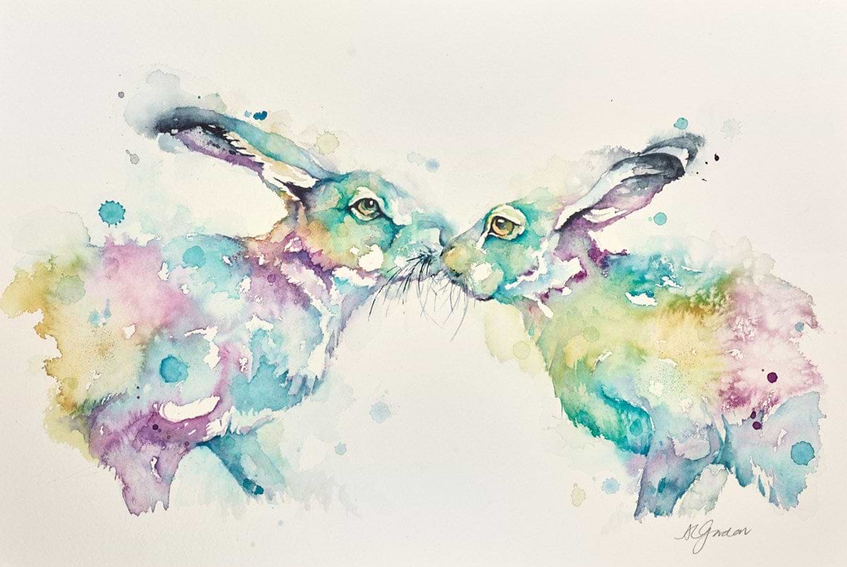 Colourful Lovers- Hares