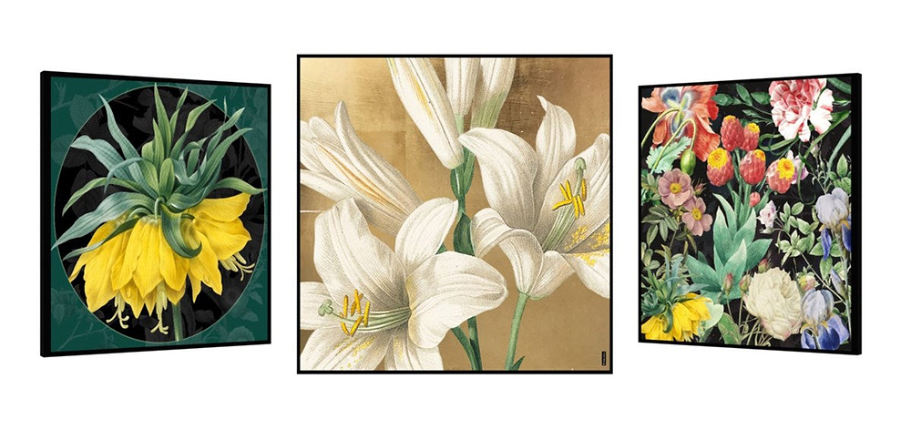 Floral Trio