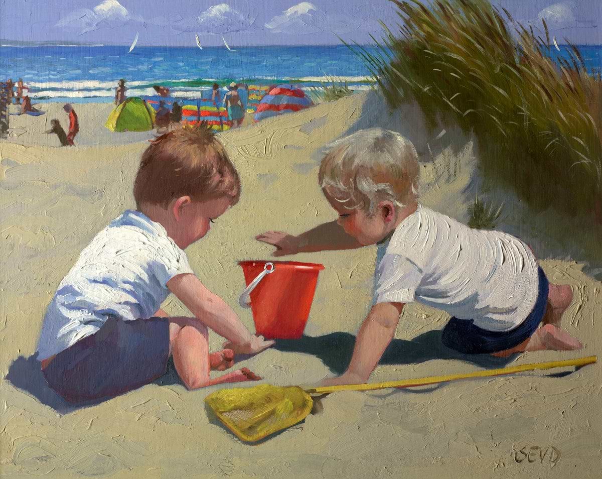Playing Amongst The Dunes