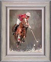 Polo with Red Top (Framed)