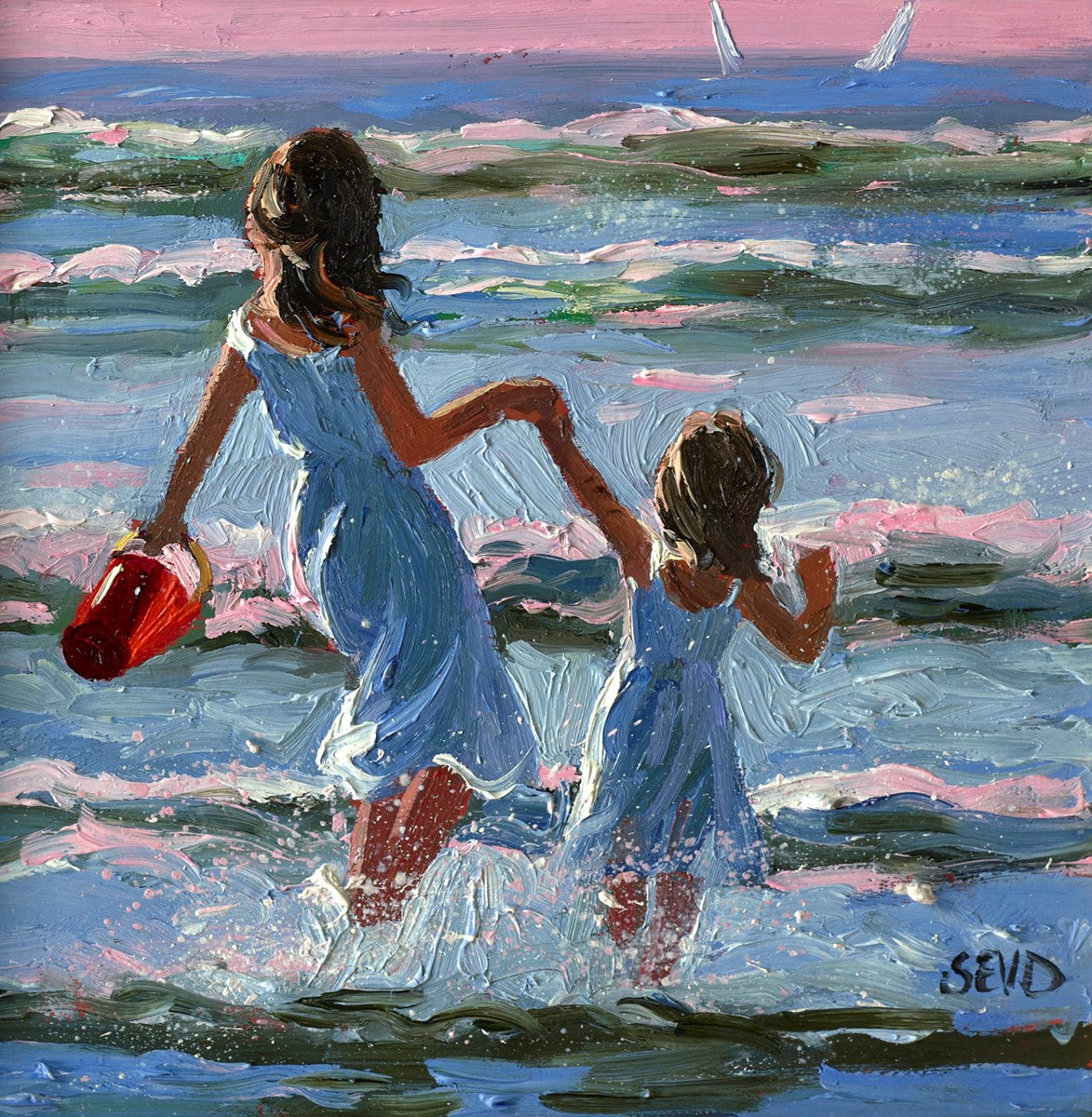 Frolicing In The Waves