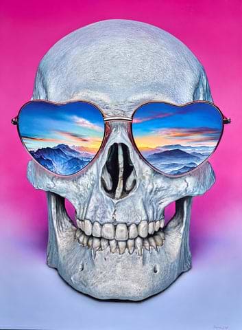 Skull And Glasses