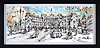 The Admiralty Arch at the Mall, London (Framed)
