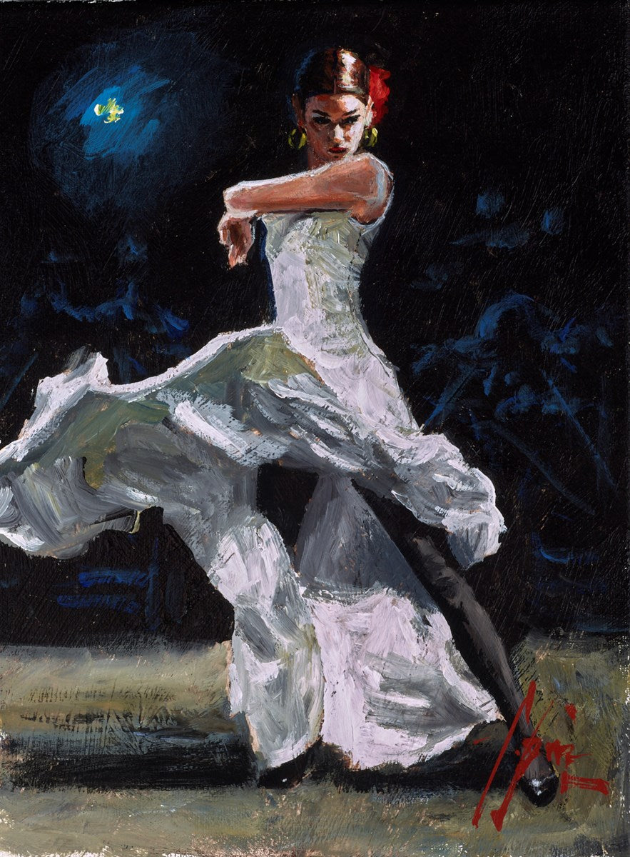 Flamenca En Blanco