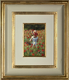 Picking Poppies (Framed)