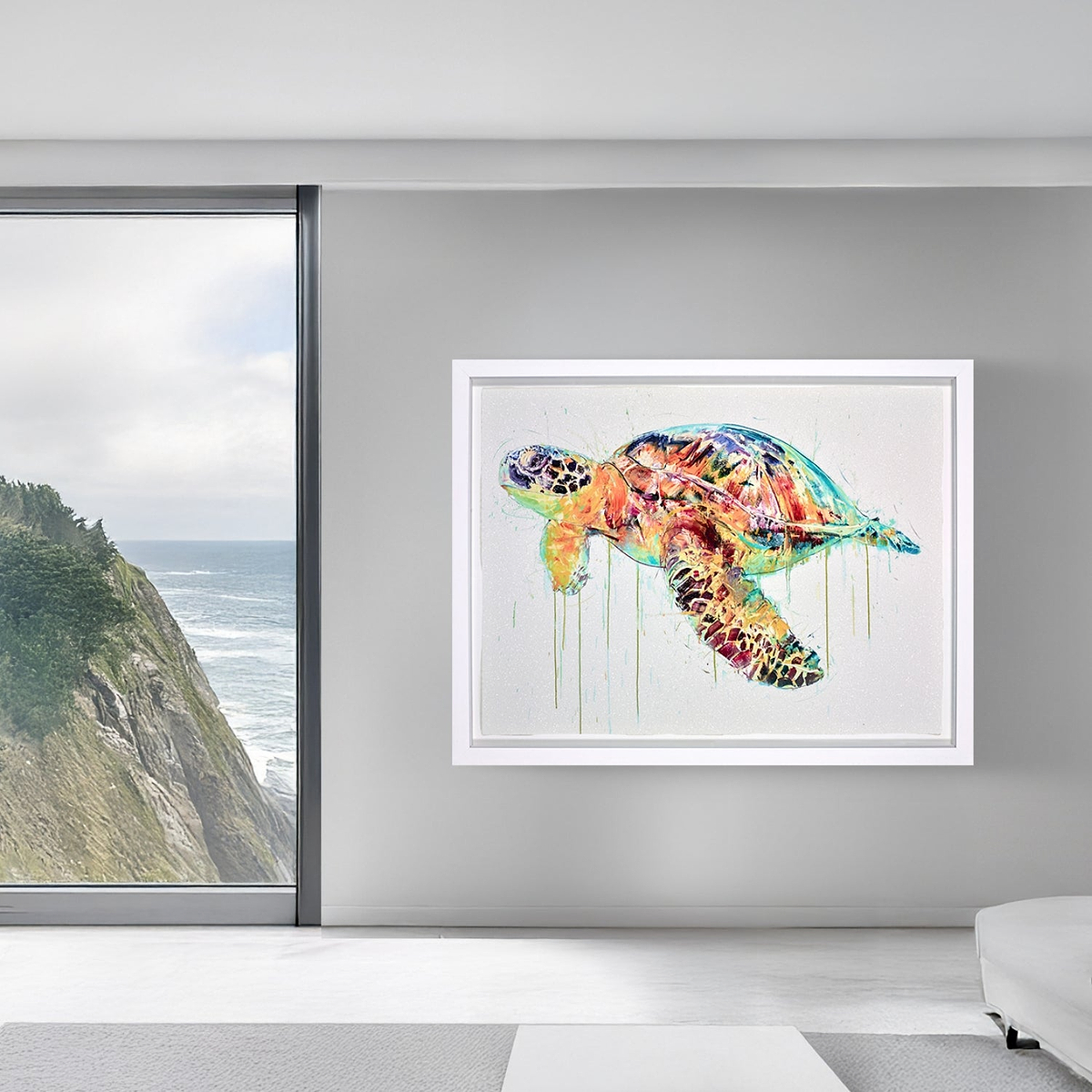 Sea Turtle Diamond Dust